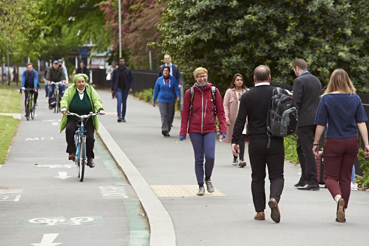 Greater Manchester will receive a £23.7m boost from Active Travel England