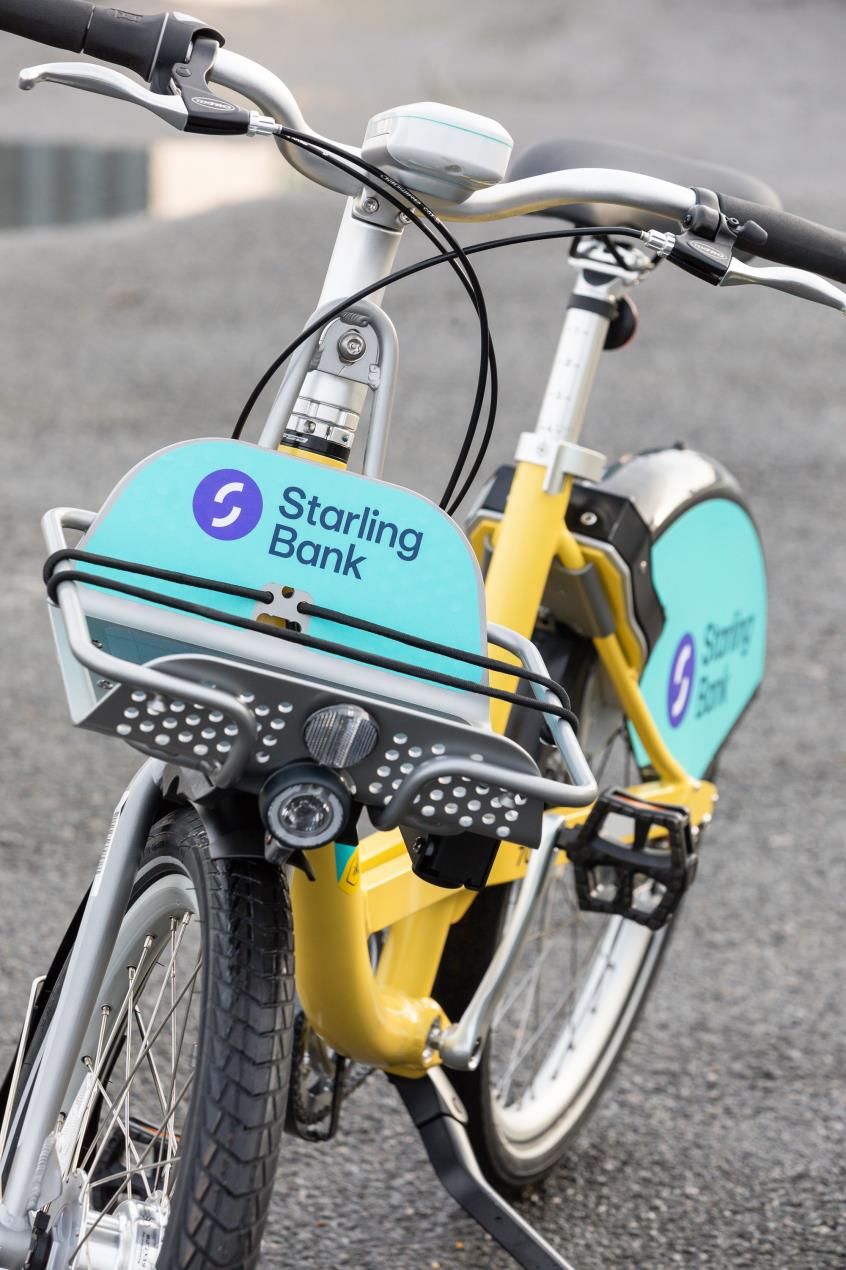 A Starling Bank Bike