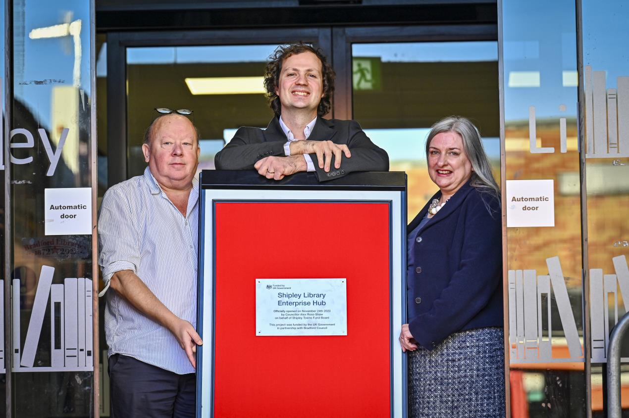 Shipley Library Enterprise Hub Officially Open