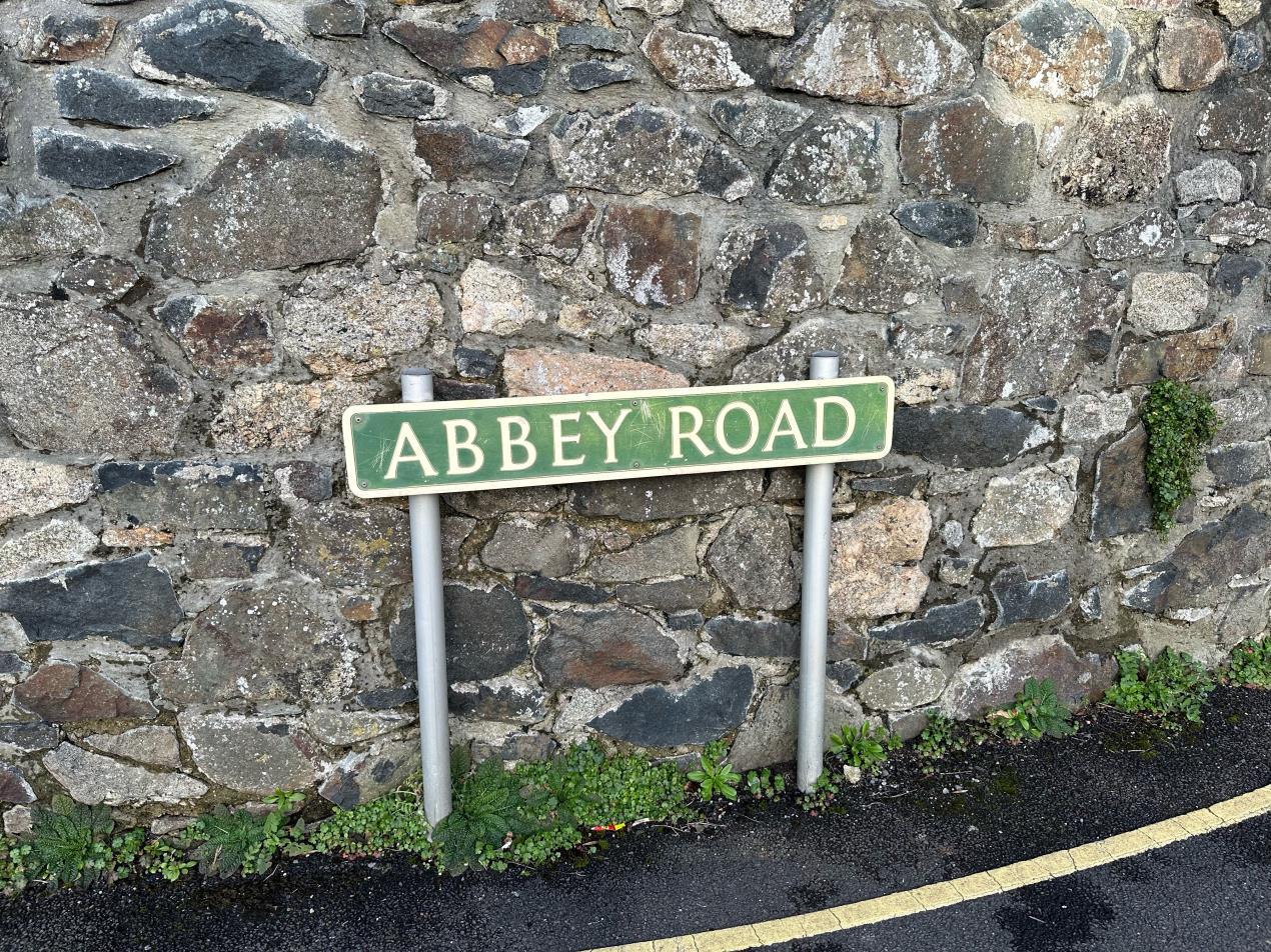 Abbey Road sign