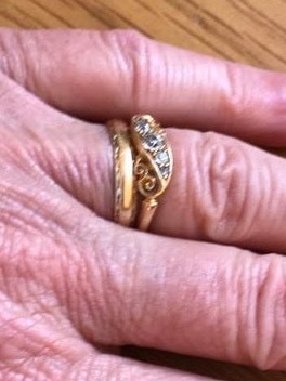 Antique gold ring