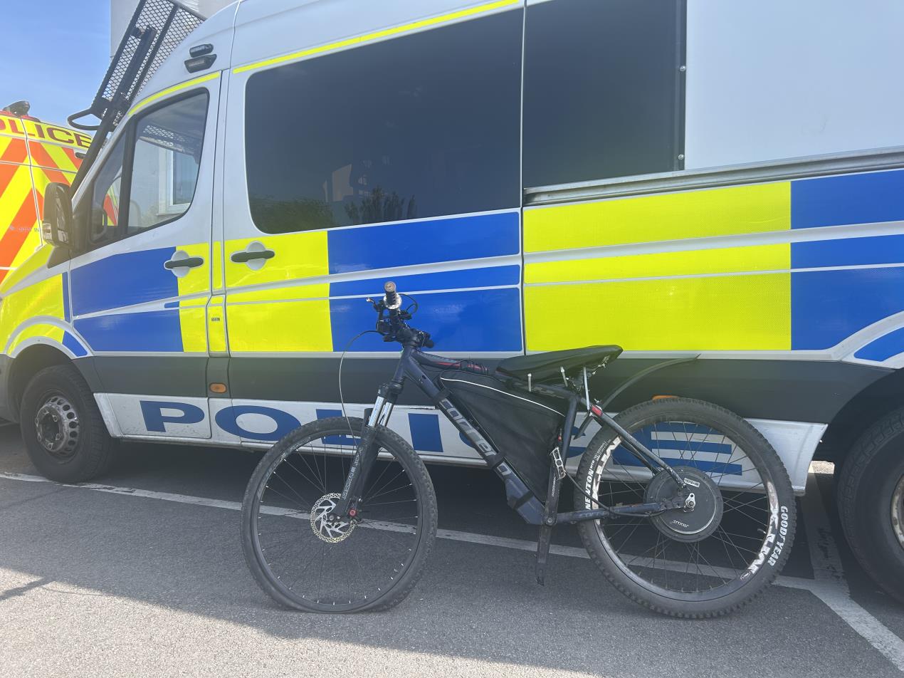 Op Leapstring bike seized