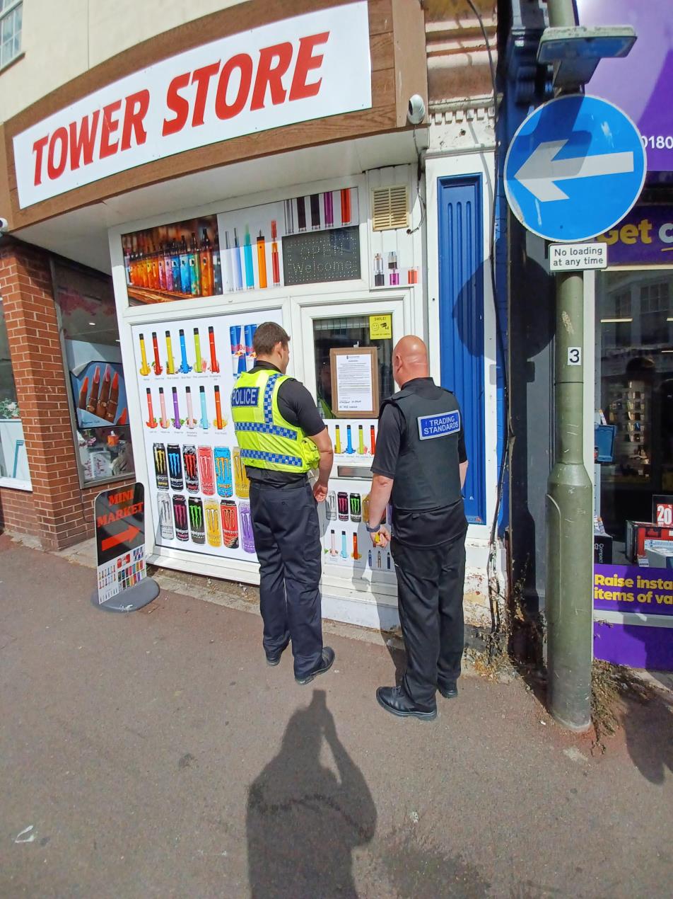 Tower Store closure order Paignton