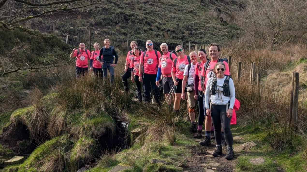 The Killi trekkers get some training in