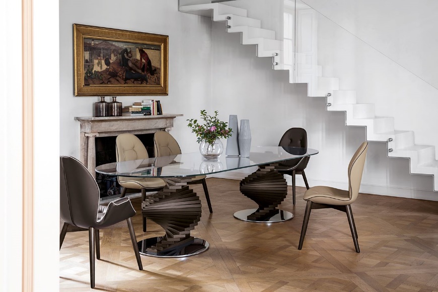 Western Furniture Presents Tonin Casa’s Modern Dining Tables, Perfect