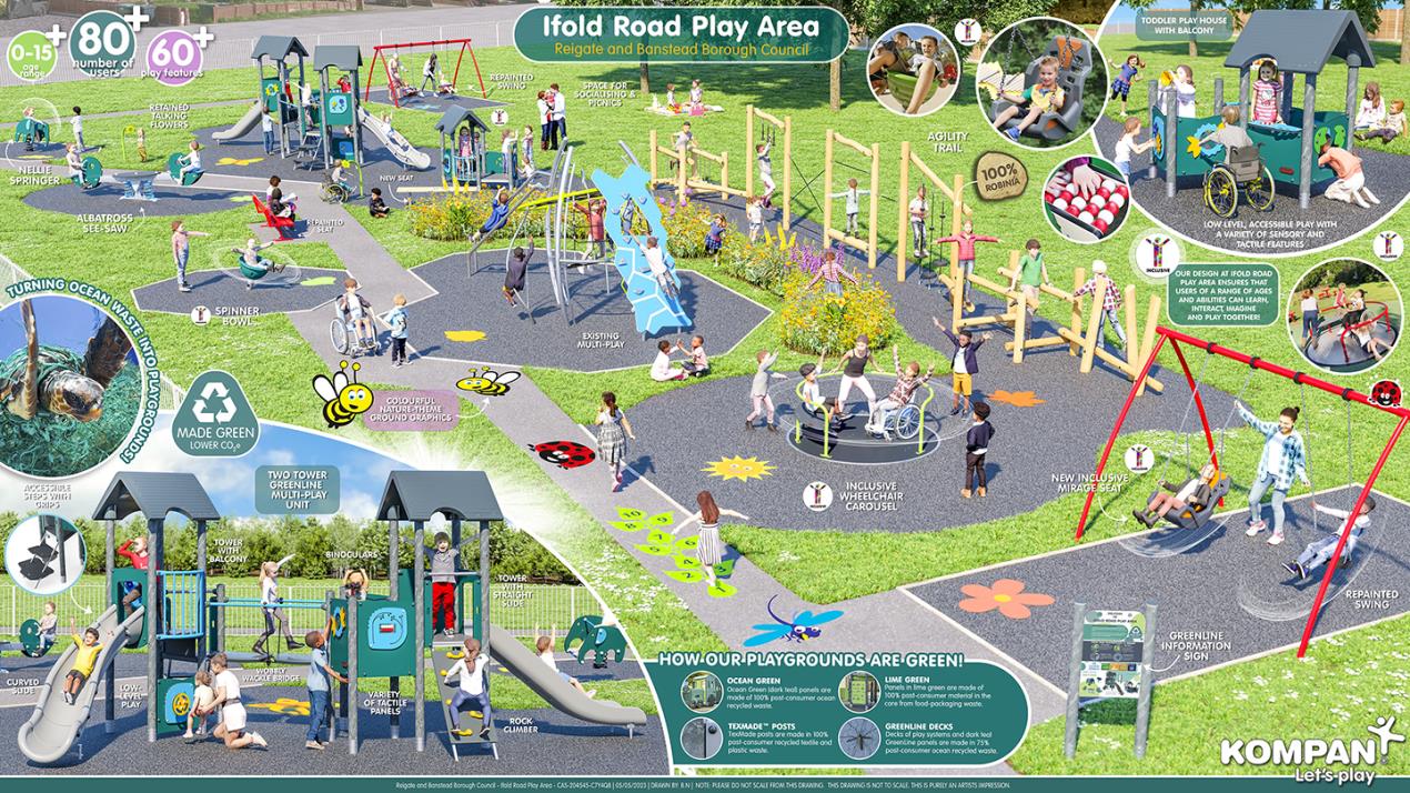Ifold Road Play Area.3D Visual