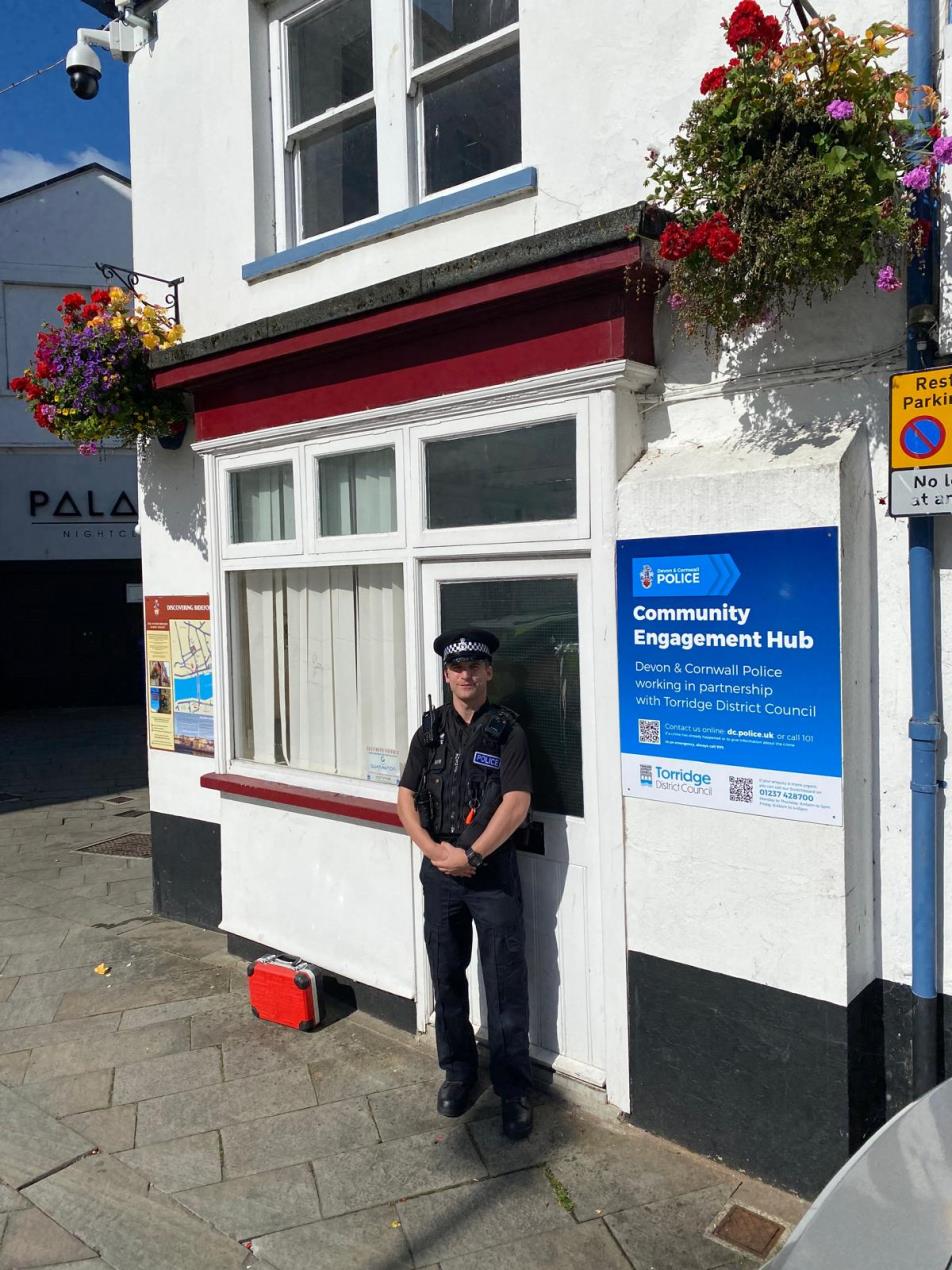 Bideford community hub Sam Appleby
