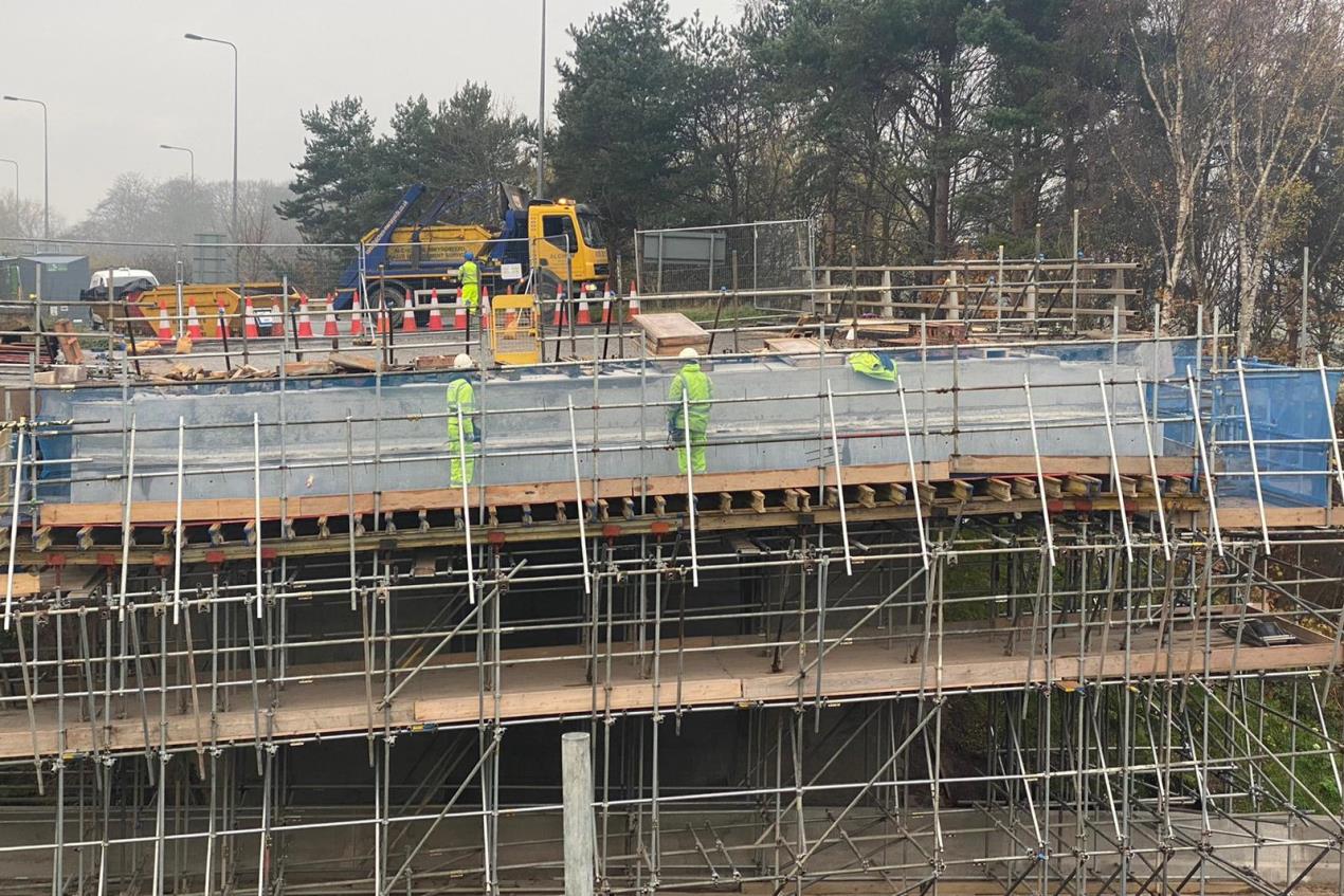Moreton scaffolding