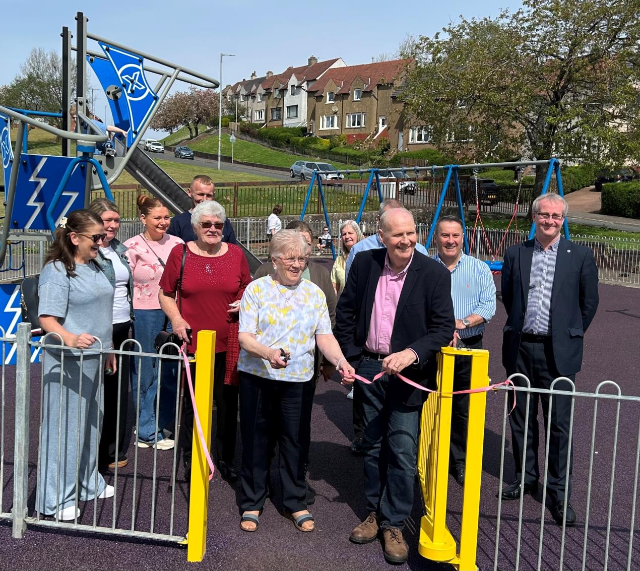 Cumberland Road (Smithston) playpark official opening April 2025