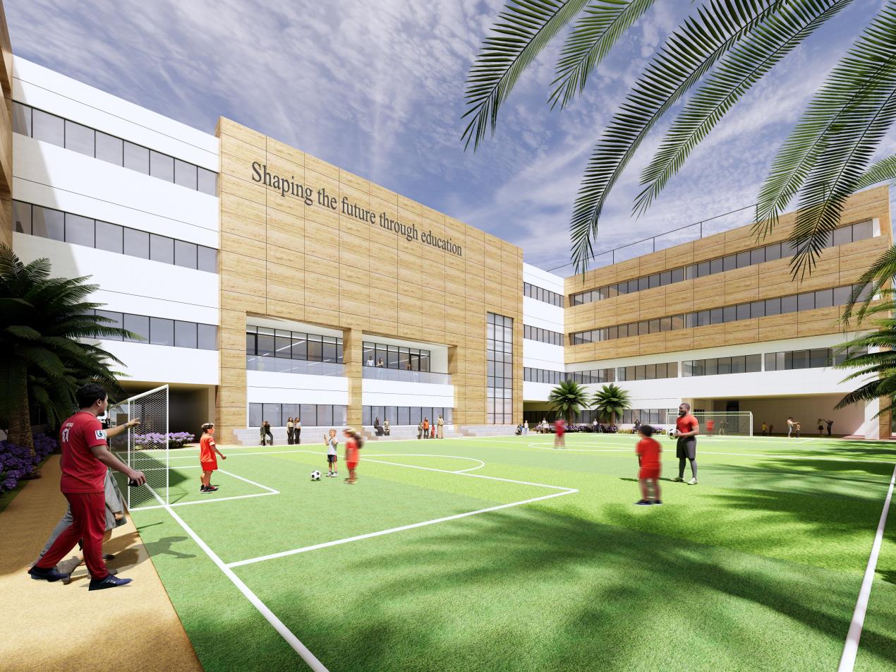 International School - outdoor field