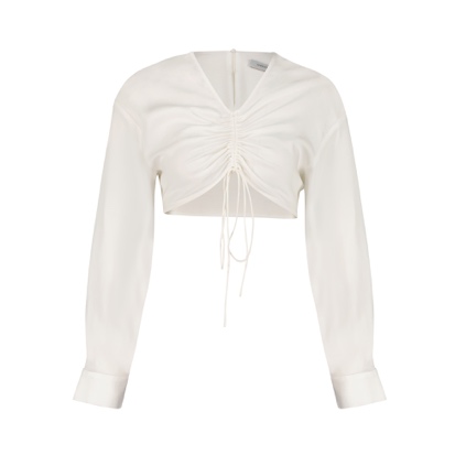 A picture containing clothing, person, white, trouserDescription automatically generated