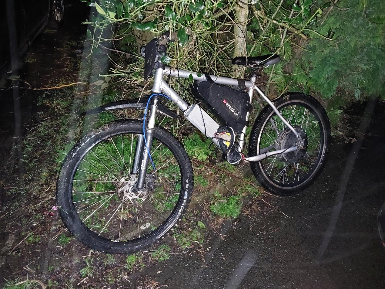 E-bike seized