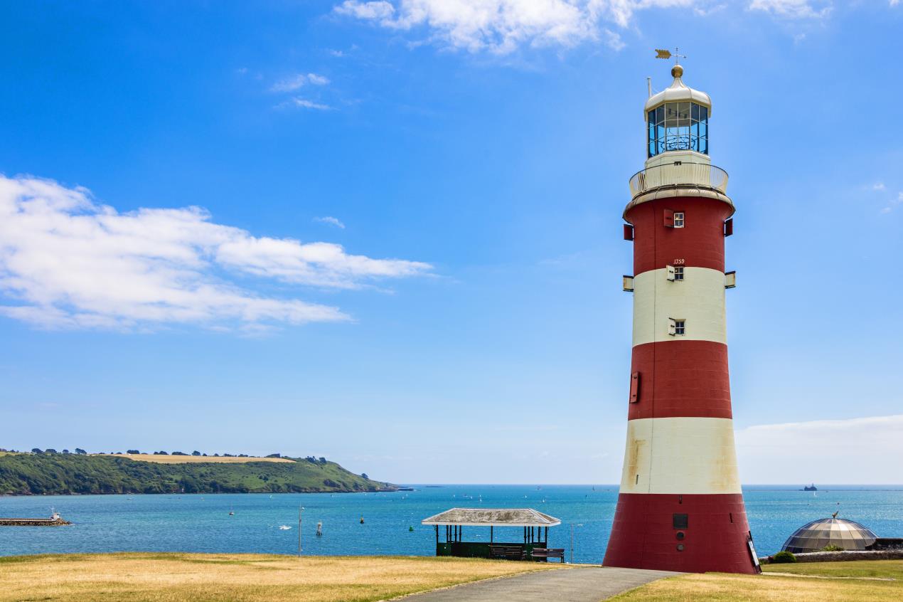 Plymouth lighthouse Smeatons Tower