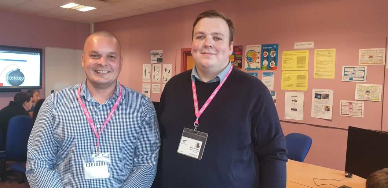 RBS Mike Perkins, right, and Paul Wyatt