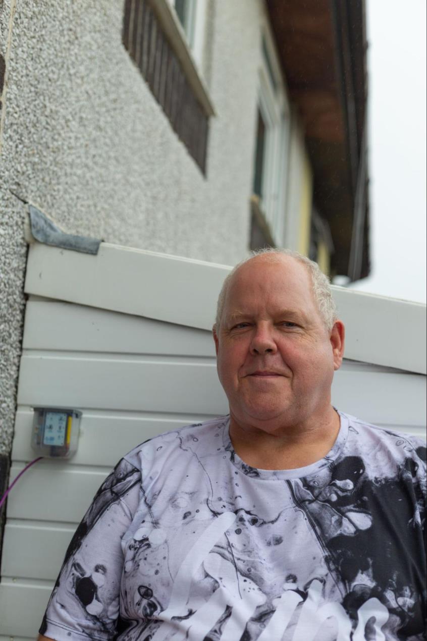 Gary Hannaford demonstrate data