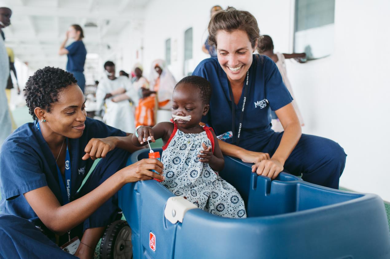 Mercy Ships - on a mission to help those in need