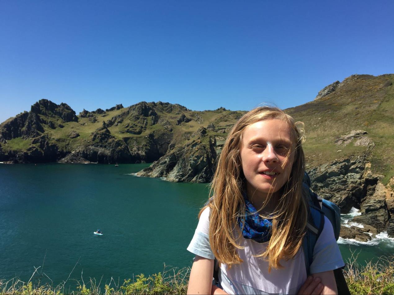 Local participant, Noa Bailey who took part in the Smart Citizens Programme’s six-week training