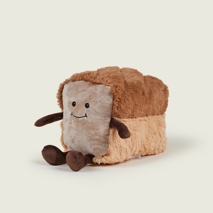 A stuffed toy bread with a faceAI-generated content may be incorrect.