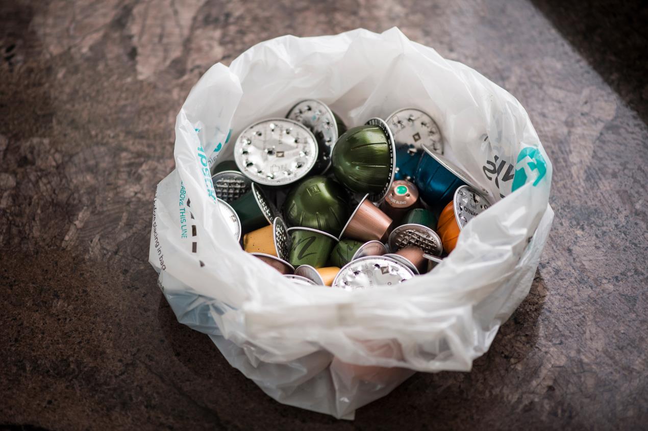 Coffee pod recycling from Waltham Forest kerbsides