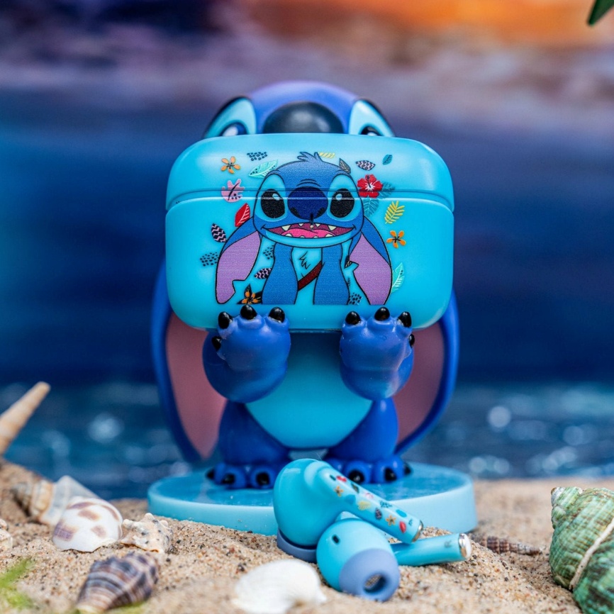 Lilo & Stitch: Stitch Buds Pro,Wireless Bluetooth EarBUDS and Phone Holder  Bundle | EXG Pro