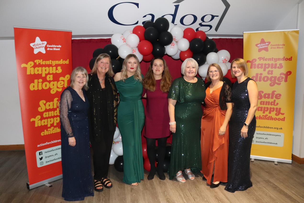action for children staff at llanelli ball