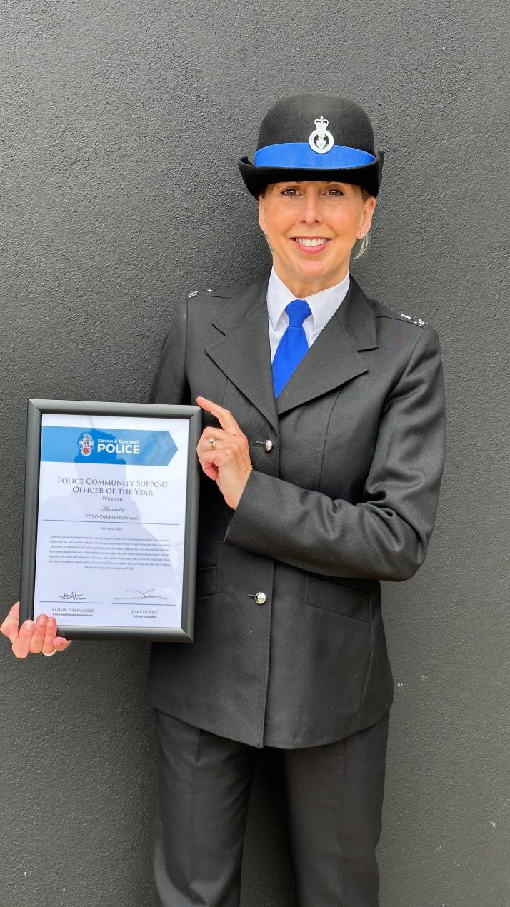 Deb H PCSO of the year