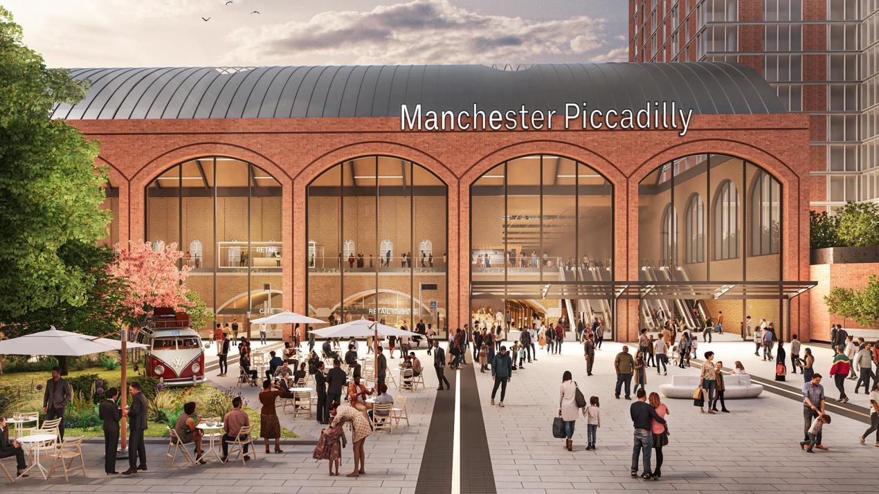Manchester Piccadilly artist impression 1