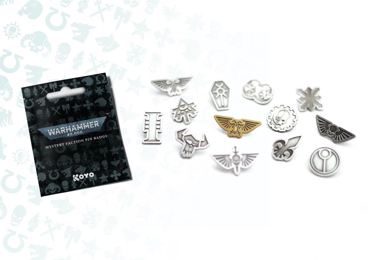 Warhammer 40k - Mystery Faction Pins
