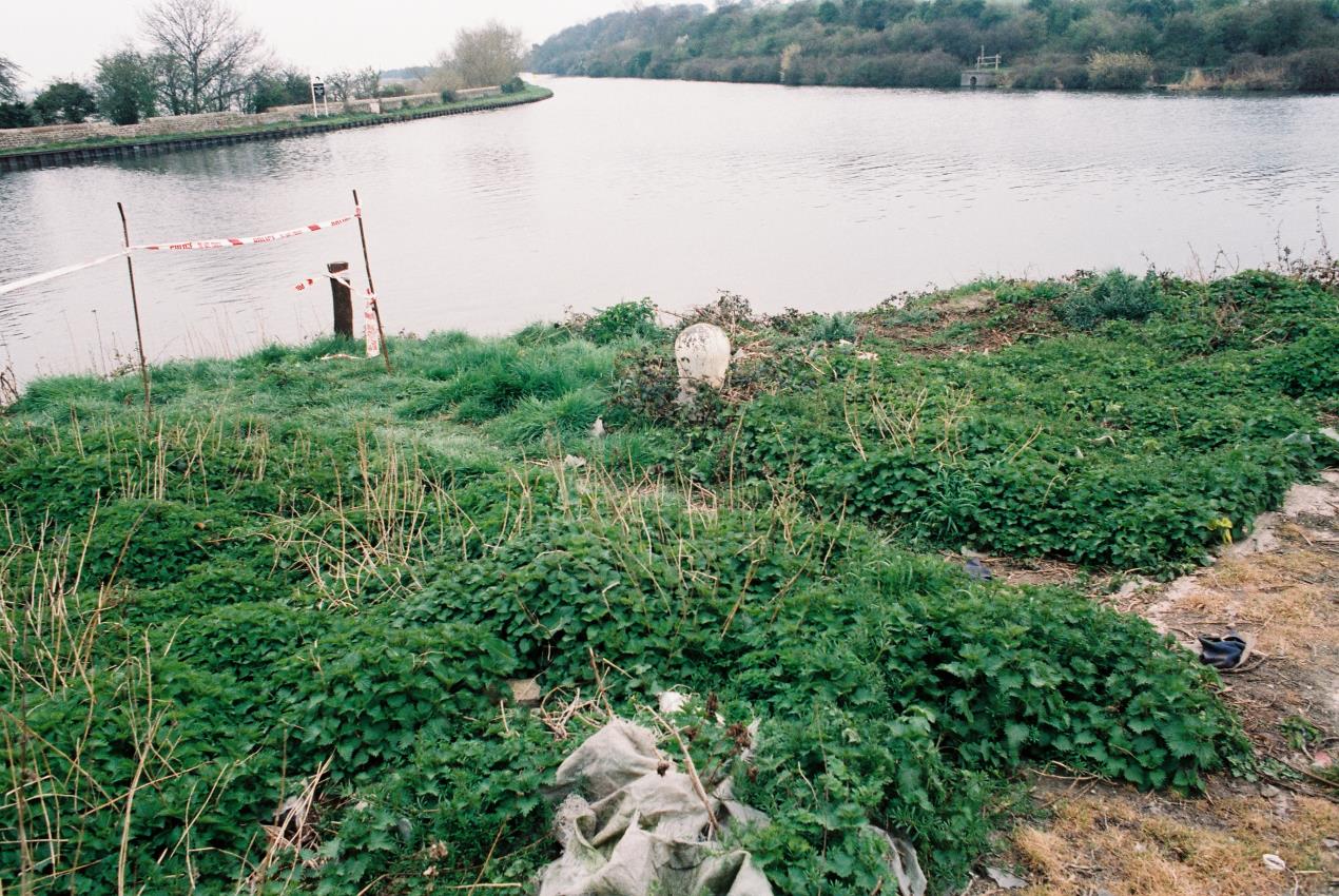 Ground shot close to scene of body discovery