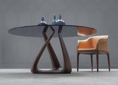 Fixed table, with glass or ceramic top | IDFdesign