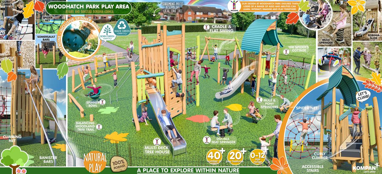 Woodhatch Play Area.3D Visual