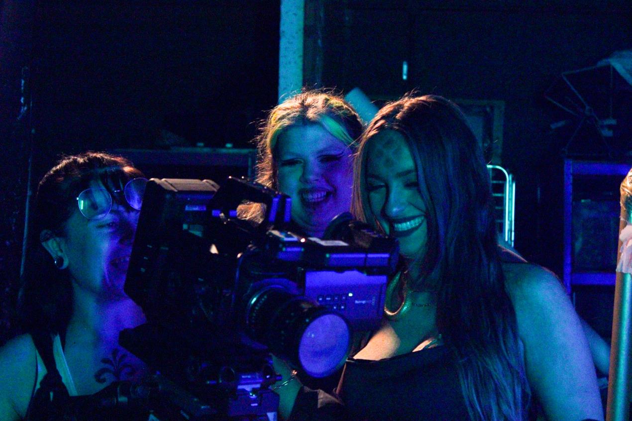 Willow Whatley, Eleanor Isaac, Radina Dimitrova - photo by Faith Mackenzie - Morality BTS