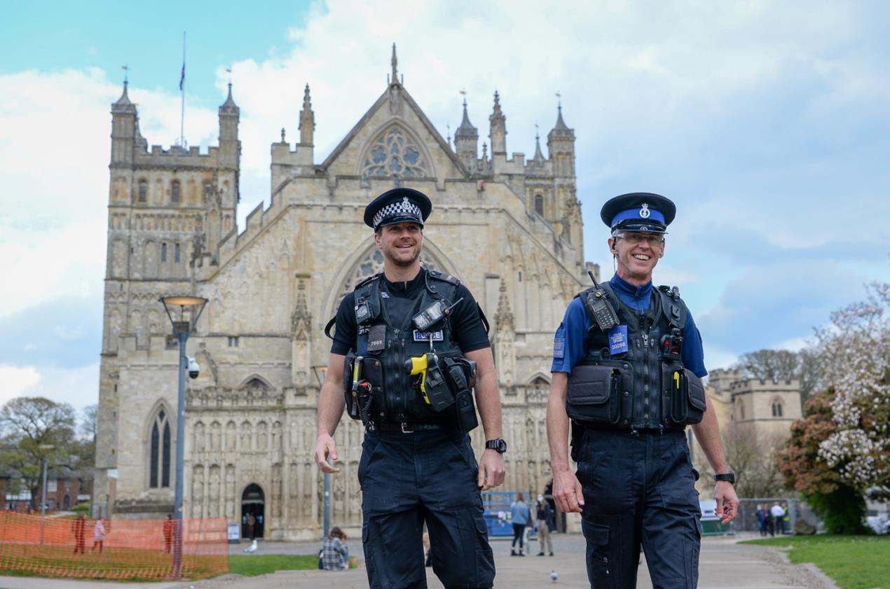 Josh and martin by cathedral
