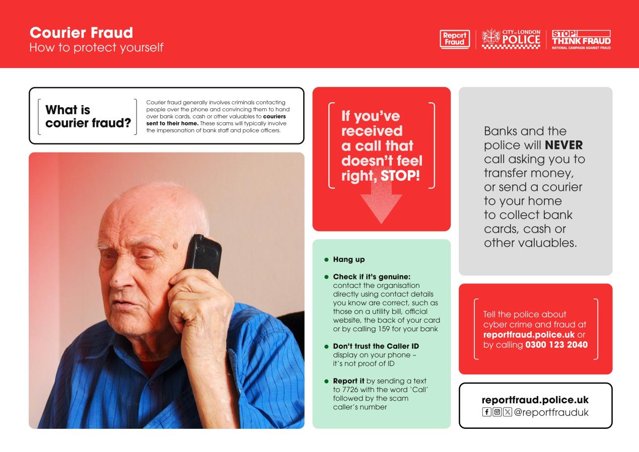 Courier fraud 