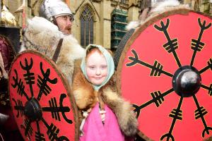 The JORVIK Viking Festival is popular with families