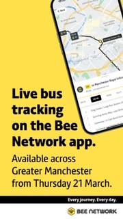 Live bus tracker feature coming to the Bee Network app from Thursday 21 March