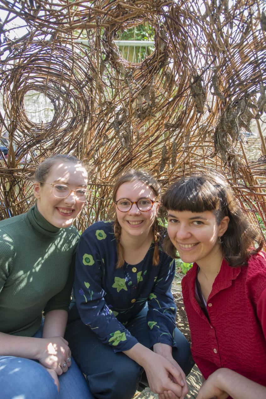 Caroline Barr, Vittoria Sutton and Sirun Chiarini