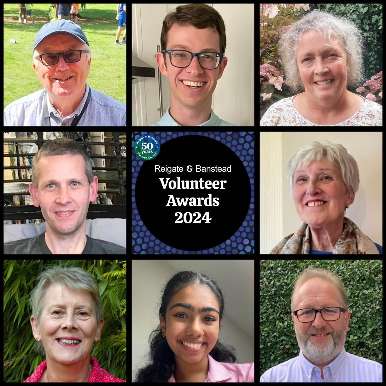 volunteer awards collage 2024