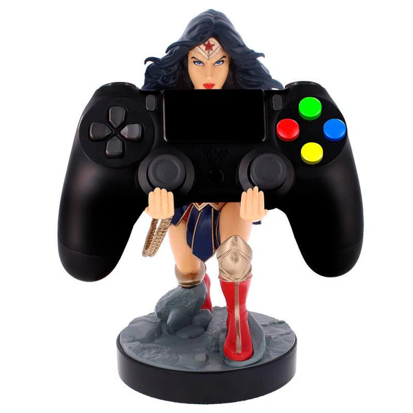 A toy figurine of a person holding a game controllerDescription automatically generated