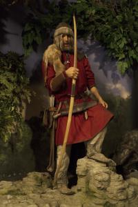 The hunter in JORVIK Viking Centre