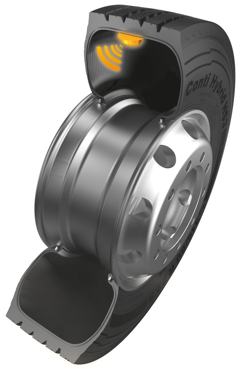 CPC sensor in tyre