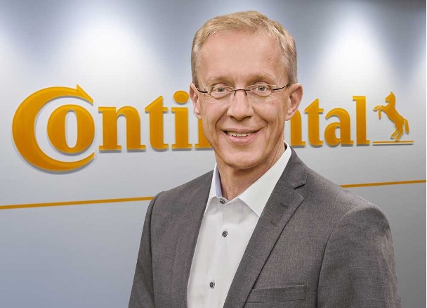Hinnerk Kaiser, Head of Product Development Bus and Truck Tyres at Continental.