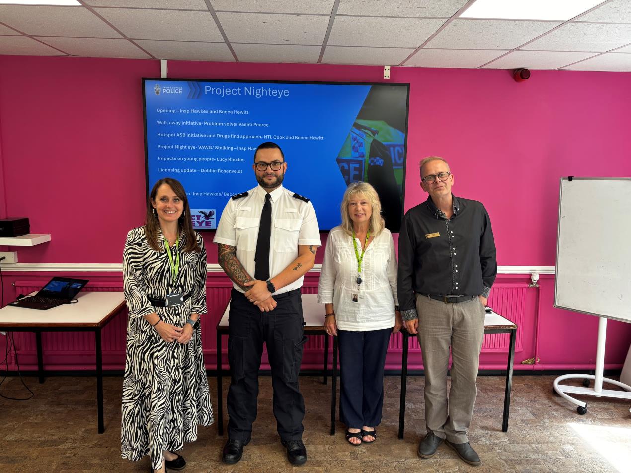 Licensee event Newton Abbot