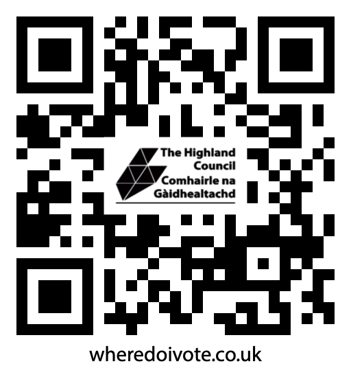 A qr code with a logoDescription automatically generated
