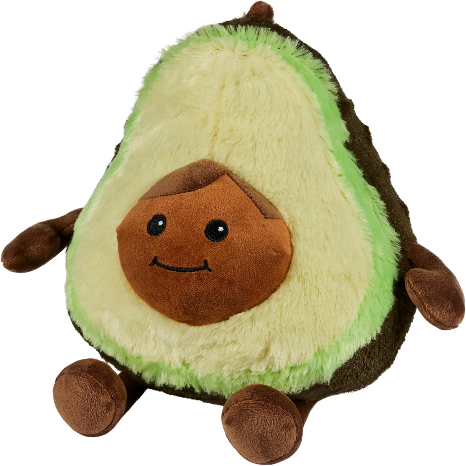 A stuffed avocado toyDescription automatically generated