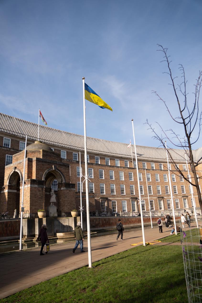 Standing together with Ukraine