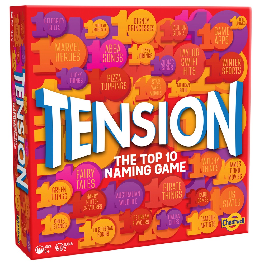 Tension The Top 10 Naming Game | Smyths Toys Ireland