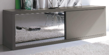 A mirror on a shelfAI-generated content may be incorrect.