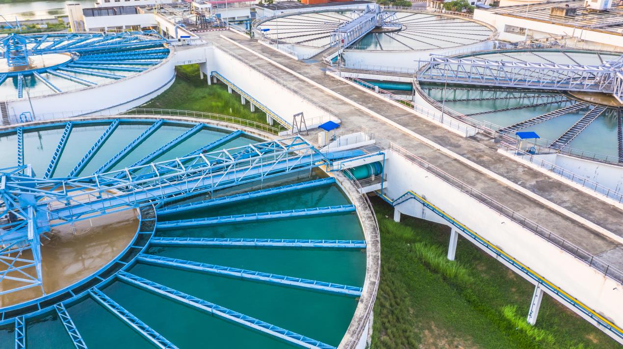 ABB Release on Wastewater Requirements - Wastewater treatment plant_close up