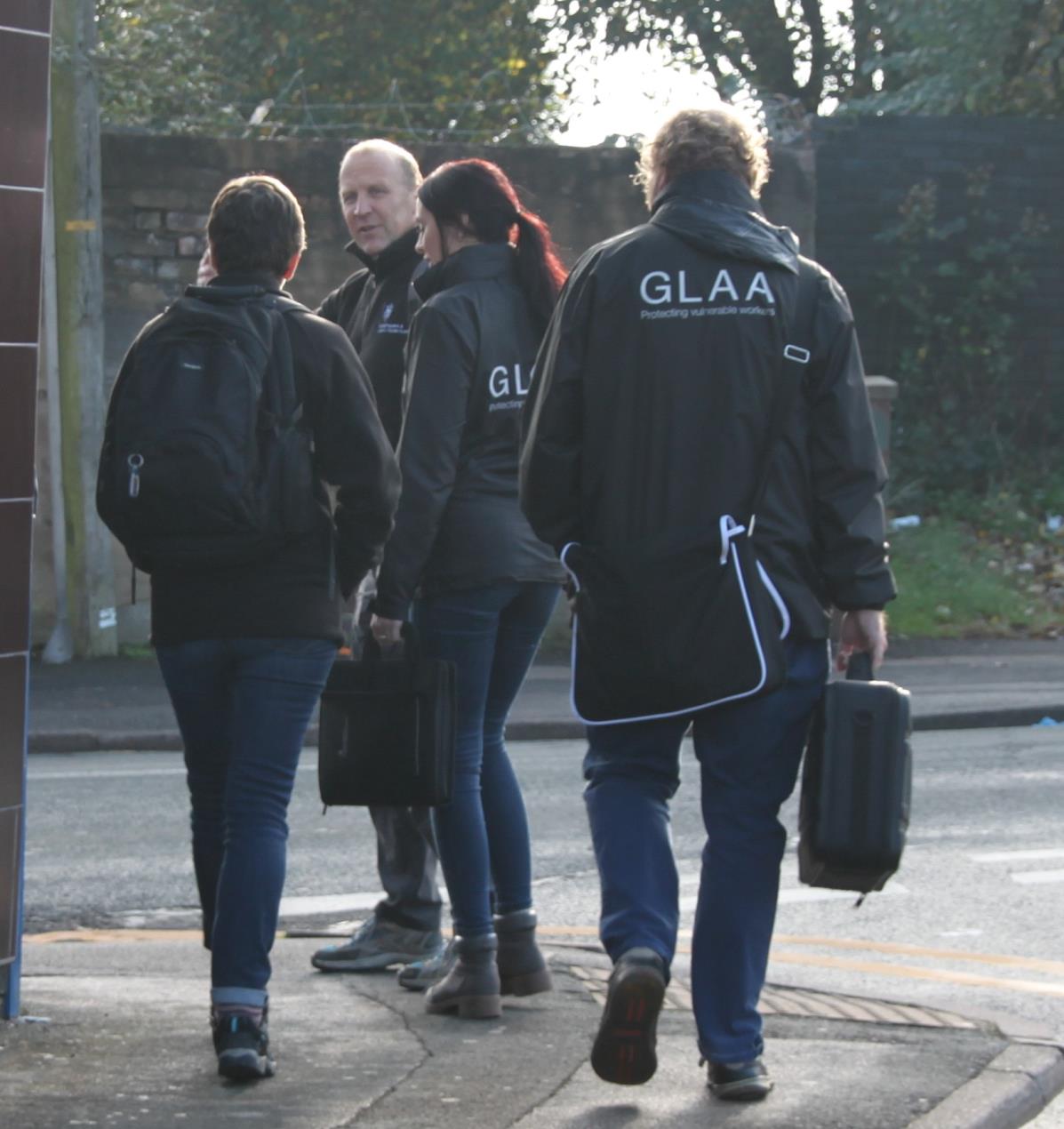 Group of GLAA colleagues on operation cropped
